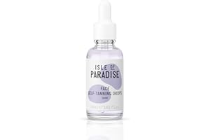 Isle of Paradise Self Tanning Drops - Color Correcting Self Tan Drops for Gradual Glow, Vegan and Cruelty Free, 1.01 Fl Oz