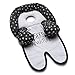 Boppy Organic Fabric Head and Neck Support, Adventure, Black and White