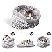 PAWZ Road Cat Bed Puppy Small Dog Bumper Bed Ultra Soft Magic Sleeping Bag