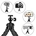 Phone Tripod, PacGo Portable and Flexible Cell Phone Tripod with Remote Shutter, Universal Clip and Gopro Adapter Compatible with iPhone, Android Phone, Camera, Sports Camera GoPro UPGRADE VERSION