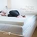 Red Nomad - King Size 3 Inch Thick, Ultra Premium Visco Elastic Memory Foam Mattress Pad Bed Topper - Made in the USA