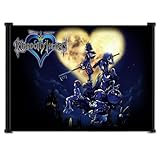 Kingdom Hearts Game Fabric Wall Scroll Poster 21