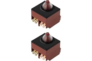 Create idea 2pcs Angle Grinder Switch Replacement Part 650621-4 Compatible with Makita 9553NB 9554 9555 9557HN 9557HB 9558NB 