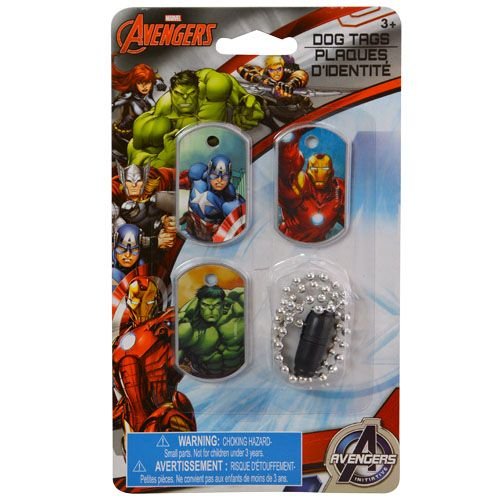 Marvel Avengers Dog Tags - Set of 3
