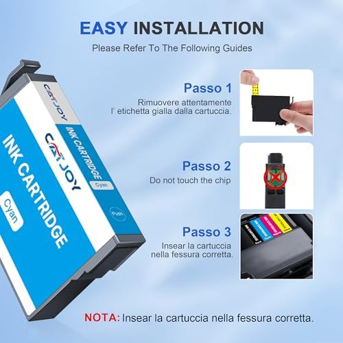CATJOY Compatible with 604XL Ink Cartridges Multipack Compatible with Epson XP 2200 Ink XP-3200 XP-4200 XP-2205 XP-4205 Workforce WF-2910 WF-2930(10 Pack)