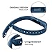 LEEFOX Band for Fitbit Flex 2, Adjustable Fit Bit Flex 2 Accessory Silicon Replacement Wristband w/Fastener Clasp Fitness Strap for Original Flex 2, Navy, Small(Psalm 23-3)