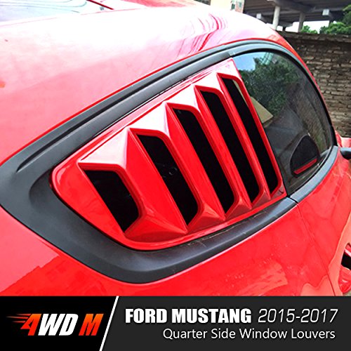 5 Allinoneparts+Quarter+Window+Louvers+Mustang