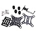 GoolRC Gimbal FPV Camera Mounts with Anti Vibration Plate Replacmenet for DJI Phantom Walkera Qr X350 Gopro Hero 3 3+ 4 CF Carbon Fiber
