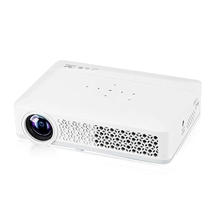 QYSHH 1080P Proyector HD, 1280 x 800 Píxeles proyector portátil ...