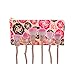 Makeup Rose Flower Brushes Set Unique Professional Kabuki Oval Make up Brush Real Techniques Brushes Foundation Blending Eyeliner Face Powder Contour Cream Cosmetic Kit BESTLAND (Rose Gold)