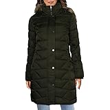 andrew marc lillie rabbit & fox fur trim down coat