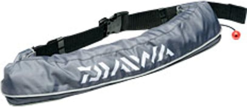 Amazon ダイワ ウォッシャブルライフジャケット Df 23 ウエストタイプ手動 自動膨張式 グレー フリー ダイワ Daiwa ライフジャケット フローティングベスト