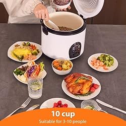 MOOSUM Electric Rice Cooker with One Touch for