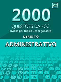 Livro 2000 Questões da FCC sobre Direito Administrativo