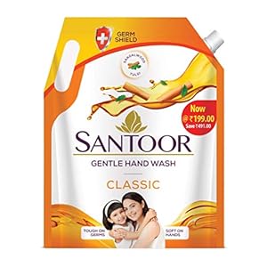 Santoor Classic Handwash, 1500ml
