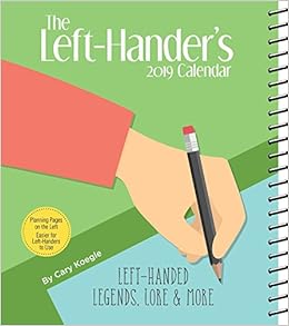 The Left-Hander's 2019 Weekly Planner Calendar The Left-Hander's 2019 Weekly Planner Calendar