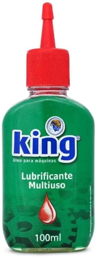 Oléo Lubrificante Multiuso 100ml Para Máquina por King