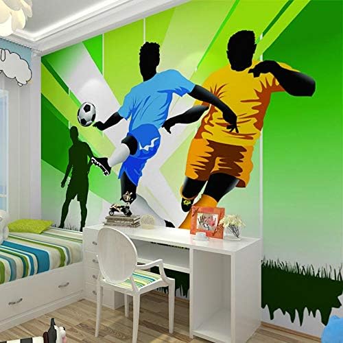 Kinderzimmer Wand Papier Aufkleber Cartoon Fussball Po Tapeten Wandbilder 3d Kinder Schlafzimmer Vinyl Tapete Zxfcccky 450x300cm Amazon De Baumarkt