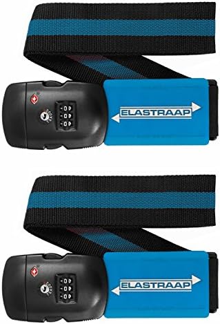 ProudGuy Luggage Strap ELASTRAAP Superior Strength Non-Slip with TSA Combination Lock