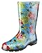 Sloggers Women's Waterproof Rain and Garden Boot with Comfort Insole, Midsummer Blue, Size 6, Style 5002BL06