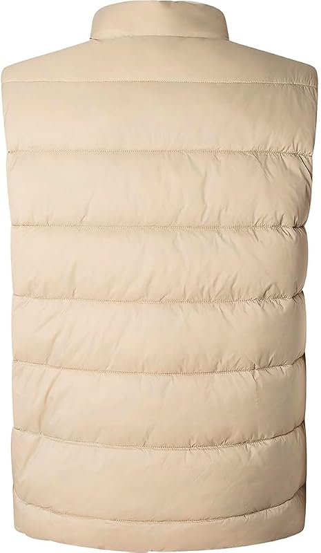 Puffer Gillet Veste, Marron (Beige Pierre), XL Homme — photo 2 sur 2
