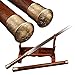 Shijian Chinese Folded Steel Hard Rosewood Flower Pattern Tang Sword