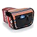USA GEAR DSLR Camera Sleeve with Neoprene Protection, Holster Belt Loop and Accessory Storage - Compatible with Canon EOS Rebel T7, 850D, 250D, SL3, R7, Nikon D3500, D5600, and More (Southwest)