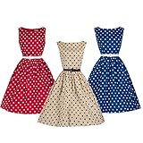 Lindy Bop 'Audrey' Classy Vintage Style 1950's Rockabilly Swing Evening Dress