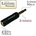 Josi Minea 3.5mm Male to 2.5mm Female Audio Adapter Converter Headphone Headset 3 Ring Jack - Stereo or Mono for Apple iPhone 6/6S/5S iPad Samsung Galaxy and Note Phones & most Smartphones & Tablets