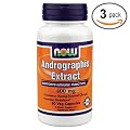 NOW Foods - Andrographis Extract Immune Function Support 400 mg. - 90 Vegetarian Capsules ( Multi-Pack)