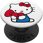 Hello Kitty Classic Bow PopSockets Stand for Smartphones and Tablets PopSockets Adhesive PopGrip