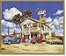 Norris Paint by#S: Old American Gas Station Paint by#