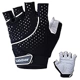 Anmsports Weight Lifting Gloves, Gym Workout Gloves Support for Powerlifting, Cross Training, Fitness, Bodybuilding, Best for Men & Women