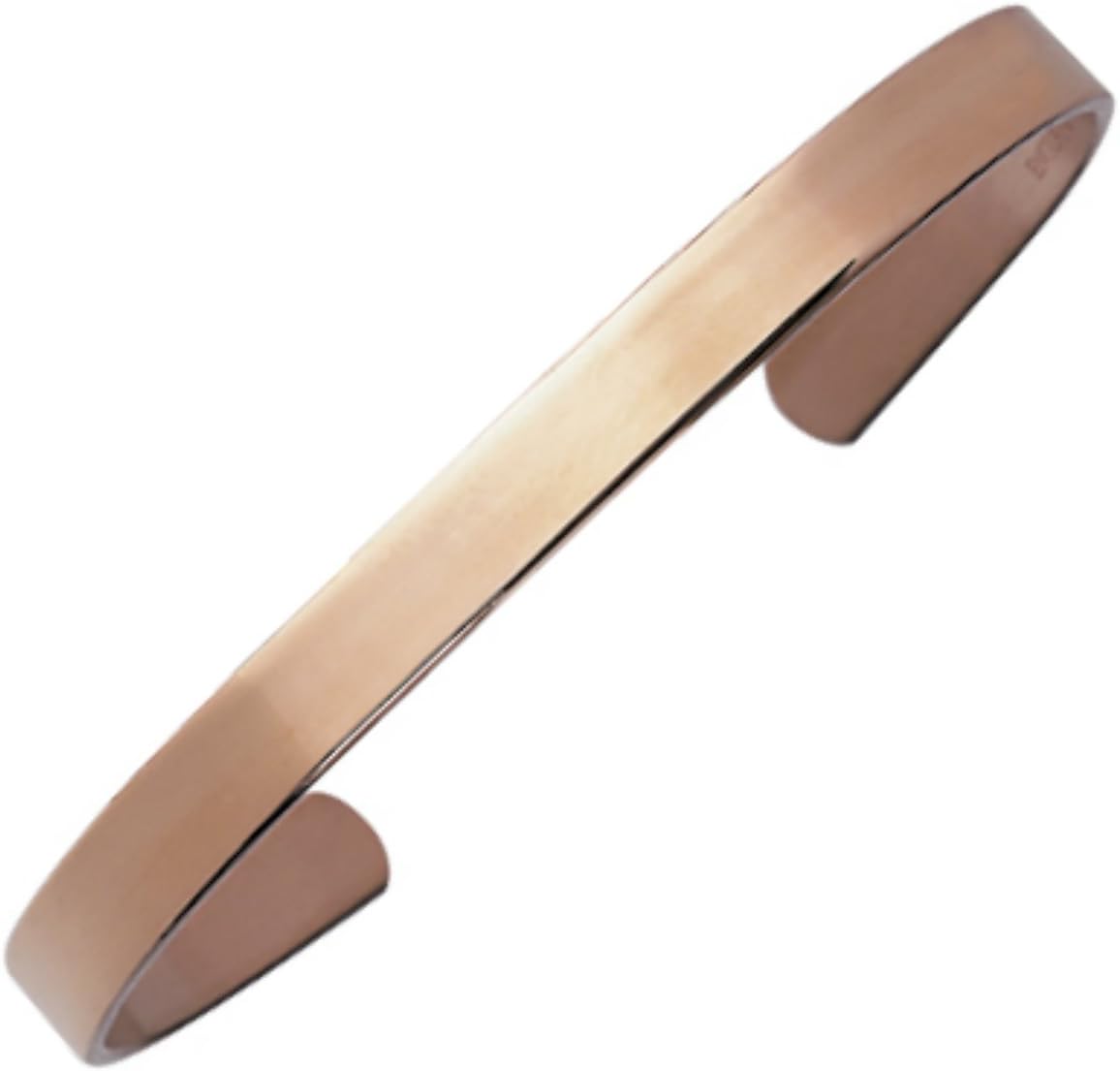 Arthriton Plain Pure Copper Bracelet 6.75mm Wide – ML Fits Wrist Up to 22cm