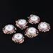 leorx 6 Pack Waterproof Fairy String Light with 20 Micro LED 2M Candle Copper Wire Light,Warm White