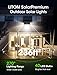 LITOM Premium 40 LED Solar Lights Outdoor, 3 Optional Modes Wireless Motion Sensor Light with 270° Wide Angle, IP67 Waterproof, Easy-to-Install Security Light for Front Door, Yard, Garage, Deck-4 Pack
