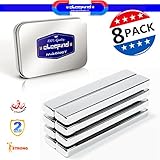 Neodymium Bar Magnets, Strong Rare Earth Rectangular Block Neodymium Magnets, DIY, Building, Scientific, Craft and Office Magnets- 50 x 10 x 5 mm