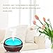 Essential Oil Diffuser 300ml Wood Grain Aromatherapy Diffuser Portable Aroma Diffuser Ultrasonic Cool Mist Humidifier with Timer Setting 7 LED Lights Waterless Auto Shut-off for Baby Home Spa Nursing