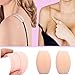 SUREMATE Silicone Bra Strap Cushions Soft Holder Non-slip Shoulder Protectors Pads 2 Pairs (Nude)