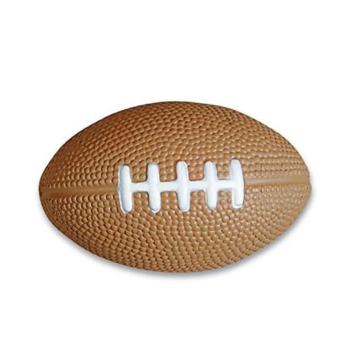 RINDI Football Plush Pillow, Touchdown Fleece Throw Blanket & Stress Ball Bundle Combo - Image 5