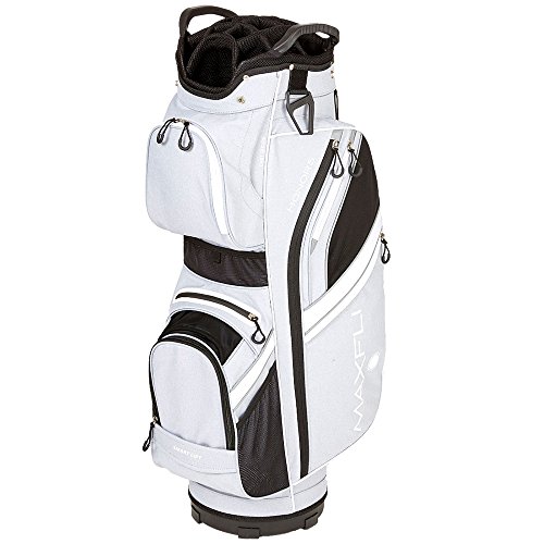 Maxfli Honors Cart Golf Bag (Heather Gray/White) - Thumbnail 6
