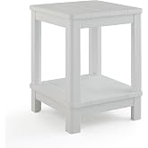 Keter Deluxe Adirondack Side Table - White
