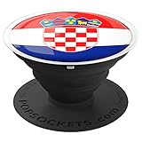 Shiny Croatia Flag Grip Socket Gift World 2018