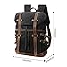 Lifewit Waxed Canvas Backpack Waterproof 15.6 Inch Laptop Casual School College Bags Travel Rucksack
