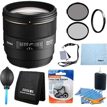 Sigma 85 mm f/1,4 EX DG HSM gran apertura tamaño mediano ...