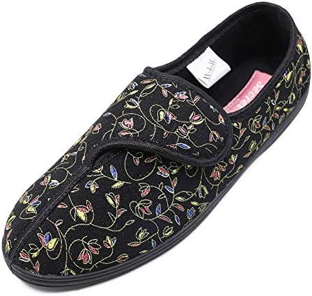 wide fit memory foam shoes