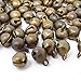 Honbay 100pcs 6mm Fashion Bronze Jingle Bell/Small Bell/Mini Bell for DIY Bracelet Anklets Necklace Knitting/Jewelry Making