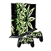 Skins for PS4 Controller – Decals for Playstation 4 Games – Stickers Cover for PS4 Console Sony Playstation Four Accessories PS4 Faceplate with Dualshock 4 Two Controllers Skin – Canabis Weedsthumb 2