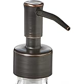 Soap Dispenser Replacement Pump for Your Liquid Soap, Lotion or Dish Soap Refill Dispenser (1, Oil Rubbed Bronze)