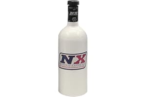Nitrous Express 11010 Nitrous Bottle with Motorcycle Valve - 1 lbs.